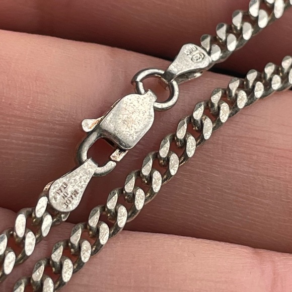 Vintage sterling Silver Knight Medallion necklace luggage Tag - Picture 12 of 16